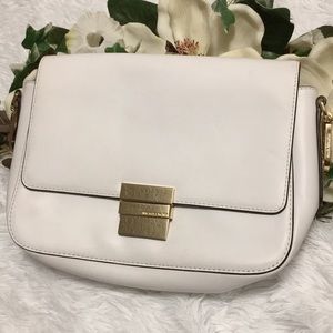 Michael kors white  purse .